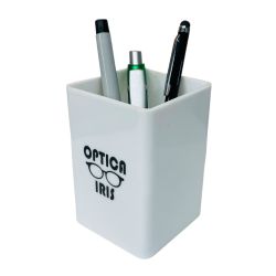 00060-Cubo portalapiz blanco