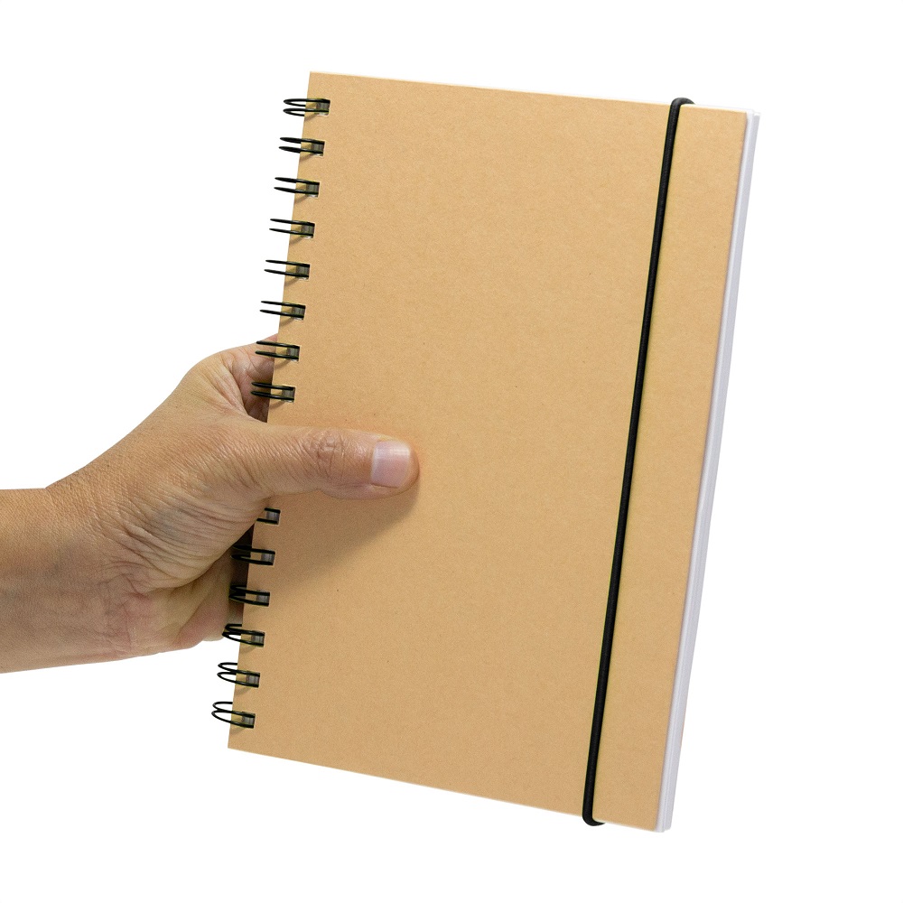 Cuaderno anillado kraft