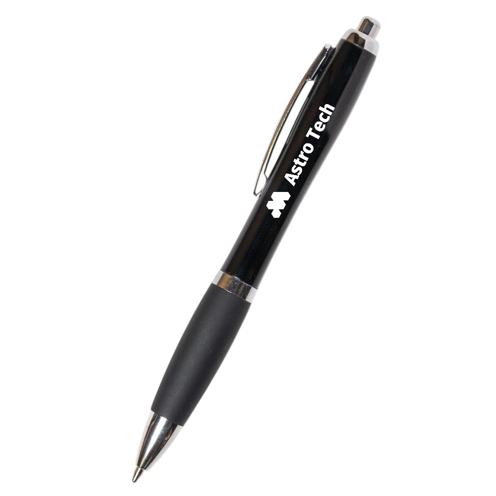 Bolígrafo negro sólido